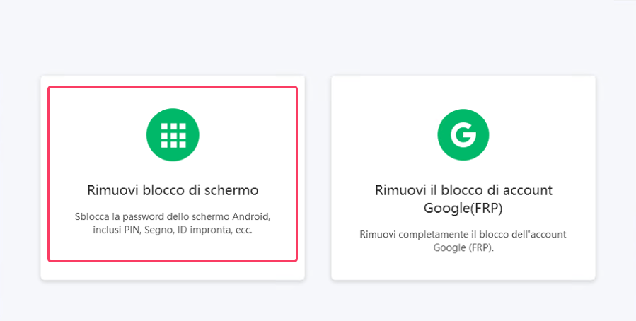 togliere il blocco schermo su Android