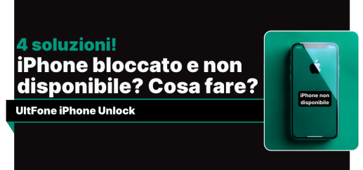 cosa fare quando dice iphone non disponibile