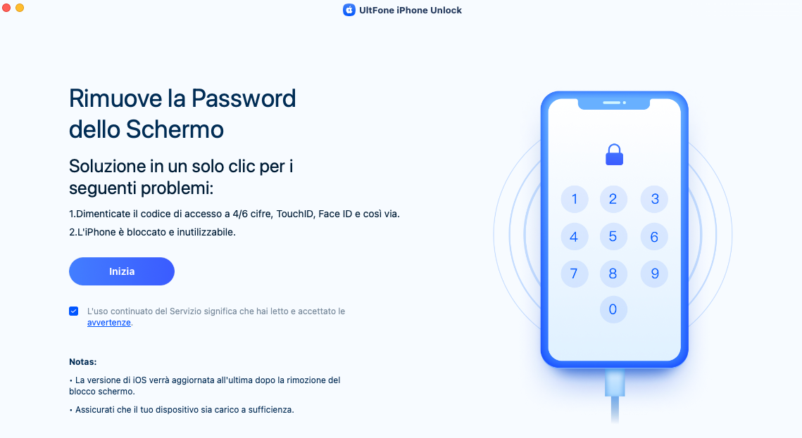 come sbloccare un iPad senza codice