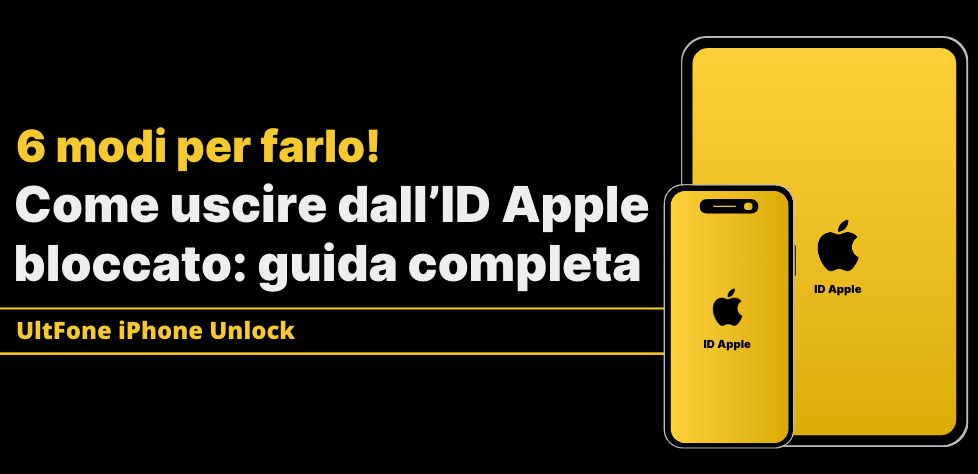 non riesco ad uscire dall’ID Apple