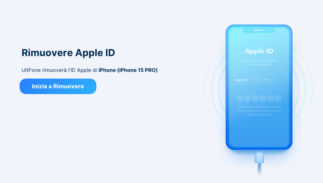 non riesco ad uscire dall’ID Apple