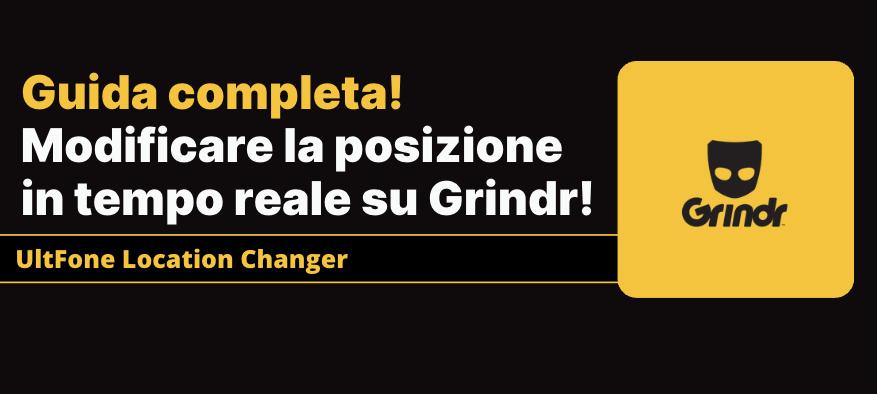 falsificare la posizione GPS su Grindr