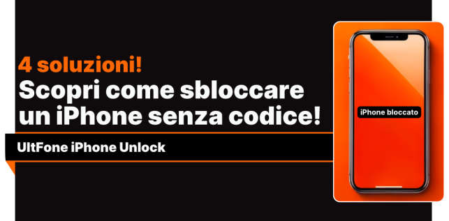 sbloccare un iphone senza codice