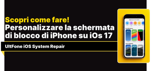 schermata di blocco di iphone