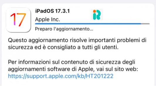Aggiorna iPadOS all’ultima versione