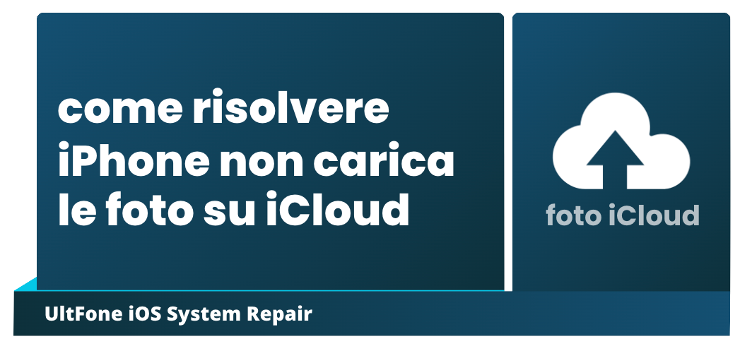 iPhone non carica le foto nella galleria iCloud