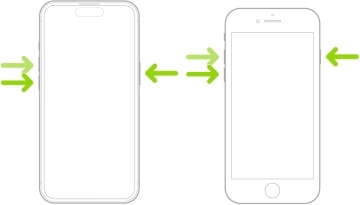 fare un riavvio forzato su iPhone 8 o modelli successivi