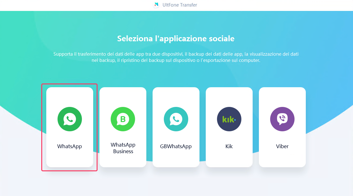 spostare il backup di WhatsApp da Google Drive a iCloud