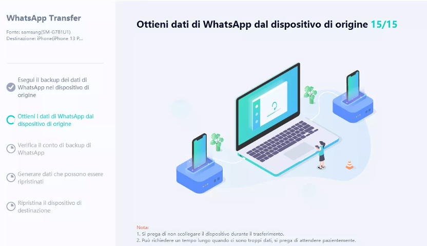 trasferire i dati da iPhone a iPhone avvicinandoli