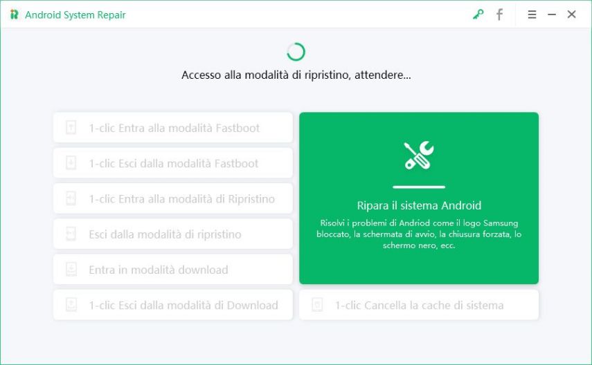 accedere alla modalità di recupero di Android