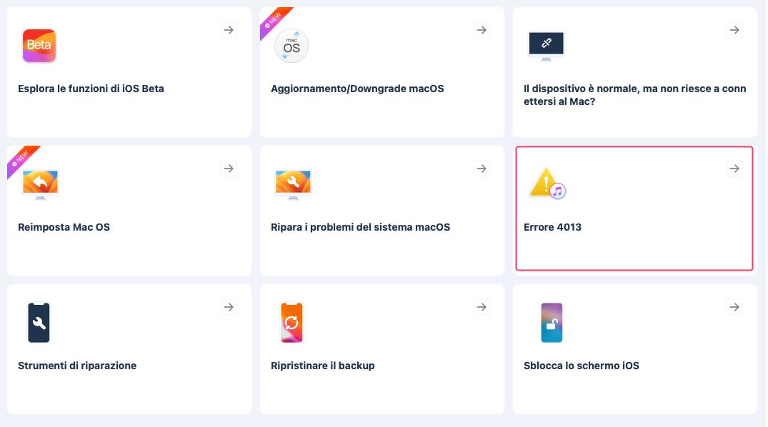 risolvere Errore 4013 su iPhone e iTunes - 02
