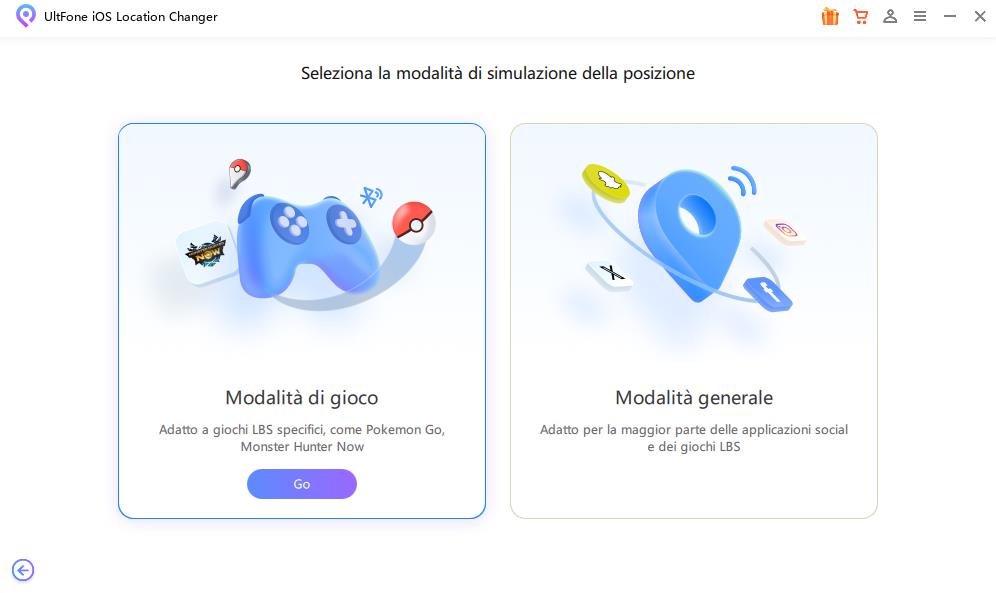 falsificare la posizione su Grindr con UltFone - 04