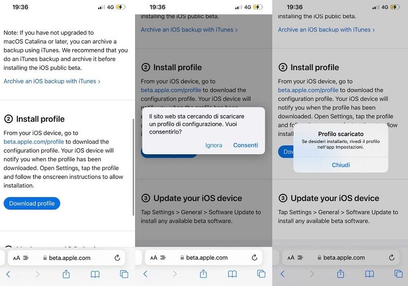modalita sviluppatore ios 5