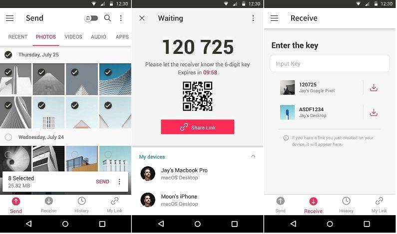 trasferire i dati da android a ios 5